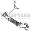 FORD 1378806 Exhaust Pipe